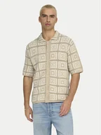 Koszule męskie - Only & Sons Koszula Bart 22033329 Beżowy Relaxed Fit - miniaturka - grafika 1