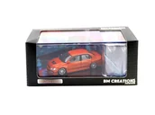 Samochody i pojazdy dla dzieci - BM CREATIONS BMC Mitsubishi Lancer Evolution VII Custom Orange Limited Edition - miniaturka - grafika 1