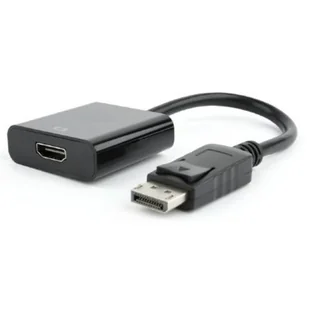 Cablexpert DisplayPort to HDMI adapter cable Black AB-DPM-HDMIF-002 - Adaptery i przejściówki - miniaturka - grafika 1