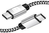 Kable USB - Techly Kabel USB 2.0 USB-C na USB-C 1m M/M 3A Oplot - miniaturka - grafika 1