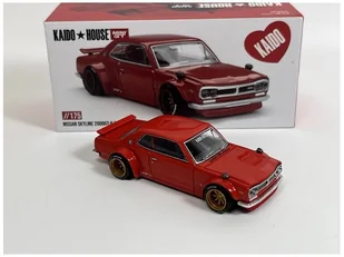 Mini Gt Nissan Skyline 2000Gt-R Kpgc10 Kaido S 1:64 Khmg17 - Samochody i pojazdy dla dzieci - miniaturka - grafika 1