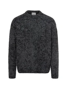 Calvin Klein Męski sweter z dzianiny Mężczyźni szary|czarny marmurkowy, S - Swetry męskie - miniaturka - grafika 1