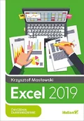 Aplikacje biurowe - Krzysztof Masłowski Excel 2019 Ćwiczenia zaawansowane - miniaturka - grafika 1