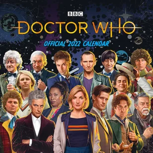kalendarz DOCTOR WHO 2022 - Kalendarze - miniaturka - grafika 1