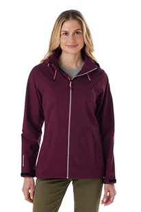 killtec Damska kurtka przeciwdeszczowa/kurtka funkcyjna, wodoszczelna, z kapturem, damska kurtka przeciwdeszczowa OOKS 1, winogrono, 50, 43767-000 - Kurtki damskie - miniaturka - grafika 1