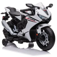 Pojazdy elektryczne dla dzieci - Honda Cbr 1000Rr Motor Na Akumulator Jeździk 12V Światło Dźwięk Biały - miniaturka - grafika 1
