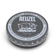 Kosmetyki do stylizacji włosów - Reuzel Extreme Hold Matte pomade matowa pomada stylizacja włosów dla panów 113g bardzo mocne utrwalenie, nie obciąża - miniaturka - grafika 1