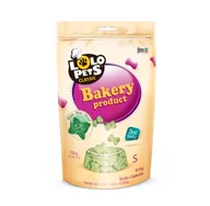 Przysmaki dla psów - Lolopets Ciastka dla psa kości S miętowe w folii doypack 350 g - miniaturka - grafika 1