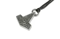 Wisiorki - Wisiorek Z Młotem Thora Amulet Ochronny - miniaturka - grafika 1