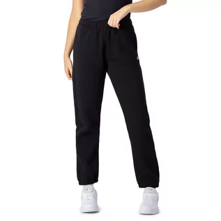 Spodnie damskie - Spodnie Champion Heavy Elasticated Cuff 114925-KK001 - czarne - grafika 1