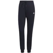 Spodnie damskie - Spodnie damskie adidas Essentials Slim Tapered Cuffed Pant granatowe GM8736-XS - Adidas - miniaturka - grafika 1