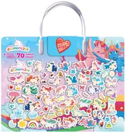 Kolorowanki, wyklejanki - Moje jednorożce. Kocham naklejać - miniaturka - grafika 1