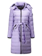 Kurtki damskie - Geographical Norway Płaszcz pikowany "Cabima" w kolorze fioletowym - miniaturka - grafika 1