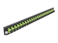 Panele krosownicze - DeLOCK Panel frontowy 19″, 24 porty SC Simplex, limonka 43356 - miniaturka - grafika 1