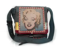 Torebki damskie - torba retro vintage Marilyn patchwork - miniaturka - grafika 1