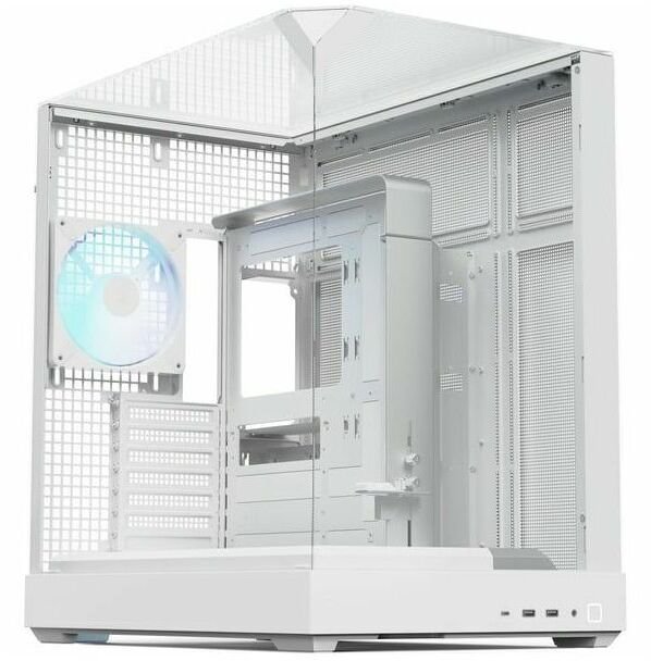 Obudowa Apnx APNX V2 , Tower case white, Tempered Glass x 3