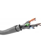 Kable komputerowe i do monitorów - Goobay CAT 6a network cable S/FTP PiMF) 96095 305 m Grey 96095 - miniaturka - grafika 1