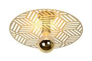Lampy sufitowe - Lucide Olenna 05131/01/02 plafon lampa sufitowa 1x40W E27 brązowy - miniaturka - grafika 1