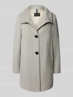 Płaszcze męskie - Kurtka wełniana z kołnierzem z połami - miniaturka - grafika 1