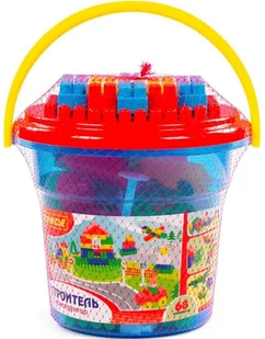 KLOCKI 68EL BUDOWNICZY MAXI W WIADER NIEB SIAT P - Klocki - miniaturka - grafika 1