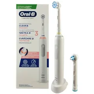 Szczoteczki elektryczne - ORAL-B PRO 3 CLEAN&PROTECT WHITE BOX Elektryczna szczoteczka - miniaturka - grafika 1