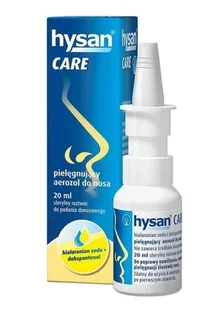 URSAPHARM Hysan CARE aerozol do nosa 20 ml Wysyłka kurierem tylko 10,99 zł - Przeziębienie i grypa - miniaturka - grafika 1