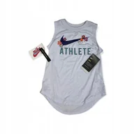 Koszulki dla dziewczynek - Koszulka dziewczęca na ramiączkach NIKE 5/6 lat - miniaturka - grafika 1