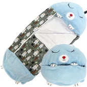 Śpiworki dla dzieci - ŚPIWÓR DZIECIĘCY PODUSZKA 2w1 MISIU ROZMIAR 160 - miniaturka - grafika 1