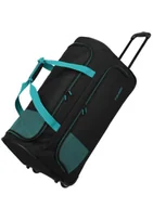 Torby podróżne - Torba podróżna na kółkach Travelite Basics Fresh - black / petrol - miniaturka - grafika 1