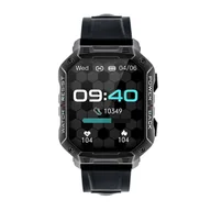 Smartwatch - Smartwatch Watchmark Ultra Czarny Tryby sportowe Ciśnieniomierz Tętno - miniaturka - grafika 1
