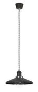 Lampy sufitowe - Lampex Lampa wisząca Gipssy, czarna, 40 W, 80x26 cm - miniaturka - grafika 1