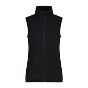Kamizelki damskie - CMP - Damska kamizelka z dzianiny Knit-Tech, Czarno-Tytan, 48 - miniaturka - grafika 1