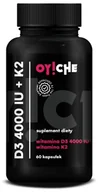 Witaminy i minerały - Oyche D3 4000 IU +K2, kapsułki 60 szt - miniaturka - grafika 1