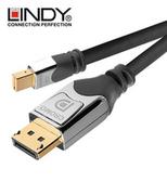 Kable komputerowe i do monitorów - Lindy Cromo Line 36312 - Kabel Mini DisplayPort - DisplayPort  2m : Kolor - 2m - miniaturka - grafika 1