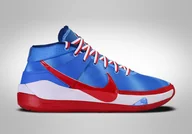 Koszykówka - Nike Zoom Kd 13 Nets Hardwood Classics - miniaturka - grafika 1