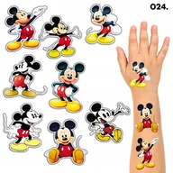 Zabawki kreatywne - TATUAŻE ZMYWALNE DLA DZIECI TYMCZASOWE MYSZKA MICKEY - 8 EL. / 150 WZORÓW - miniaturka - grafika 1