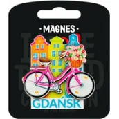 Magnesy - PAN DRAGON Magnes I love Poland Gdańsk ILP-MAG-C-GD-44 - miniaturka - grafika 1