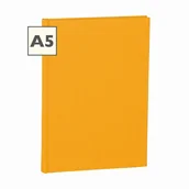 Notesy i bloczki - Notatnik Semikolon A5, kropki, żółty - miniaturka - grafika 1