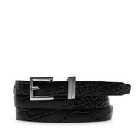 Paski - Pasek Damski Gino Rossi BLYL23004 Czarny - miniaturka - grafika 1