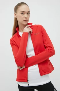 Bluzy damskie - Marmot bluza sportowa Leconte Fleece kolor czerwony - grafika 1