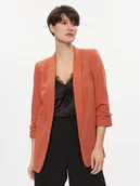 Marynarki i żakiety damskie - Pieces Marynarka Bosella 17090996 Pomarańczowy Regular Fit - miniaturka - grafika 1