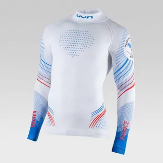 Bielizna sportowa damska - Koszulka termoaktywna UYN Natyon 2.0 France Uw Shirt LG SLTurtle Neck T023 - grafika 1