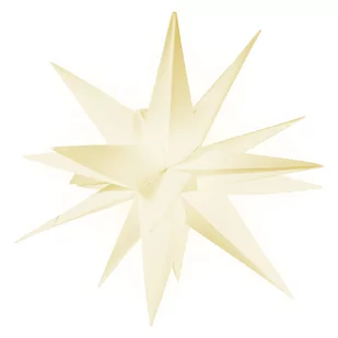 Podświetlana gwiazda LED Ciepły biały 57cm - Oświetlenie świąteczne - miniaturka - grafika 1