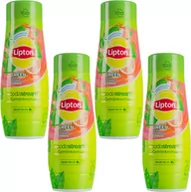 Syropy i koncentraty owocowe - 4x Syrop do SodaStream Lipton Ice Tea Zielona Herbata z cytrusami 440 ml - miniaturka - grafika 1