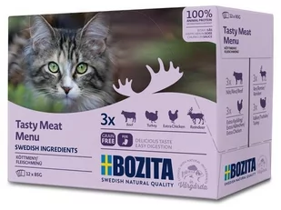 Bozita Cat Multibox z mięsem saszetki 12x85g - Mokra karma dla kotów - miniaturka - grafika 1