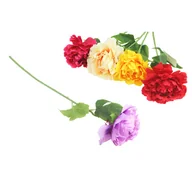 Sztuczne kwiaty - Gałązka piwonii 50 cm mix - miniaturka - grafika 1