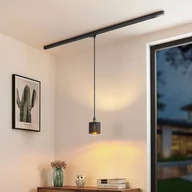 Lampy sufitowe - Arcchio Heleni żyrandol szyna czarno-złoty 12cm - miniaturka - grafika 1