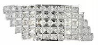 Lampy ścienne - Lampa Ścienna Kinkiet Glamour Kryształowa Chrome - miniaturka - grafika 1
