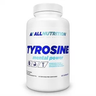 Allnutrition, Tyrosine, 120 kapsułek - Odchudzanie i oczyszczanie - miniaturka - grafika 1