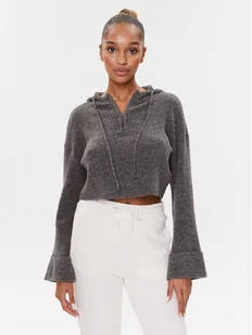 Guess Sweter Tokio W3BR59 Z3B50 Szary Regular Fit - Swetry damskie - miniaturka - grafika 1